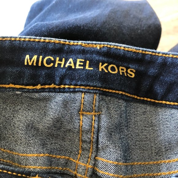 🛍️🛍️SOLD Sz 8 Michael Kors izzy skinny denim jeggings - Picture 3 of 8